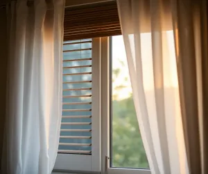 Dekoracja okna w kuchni inspiracje