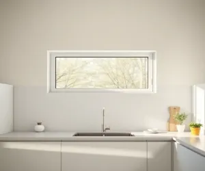 Podłużne okno w kuchni cena